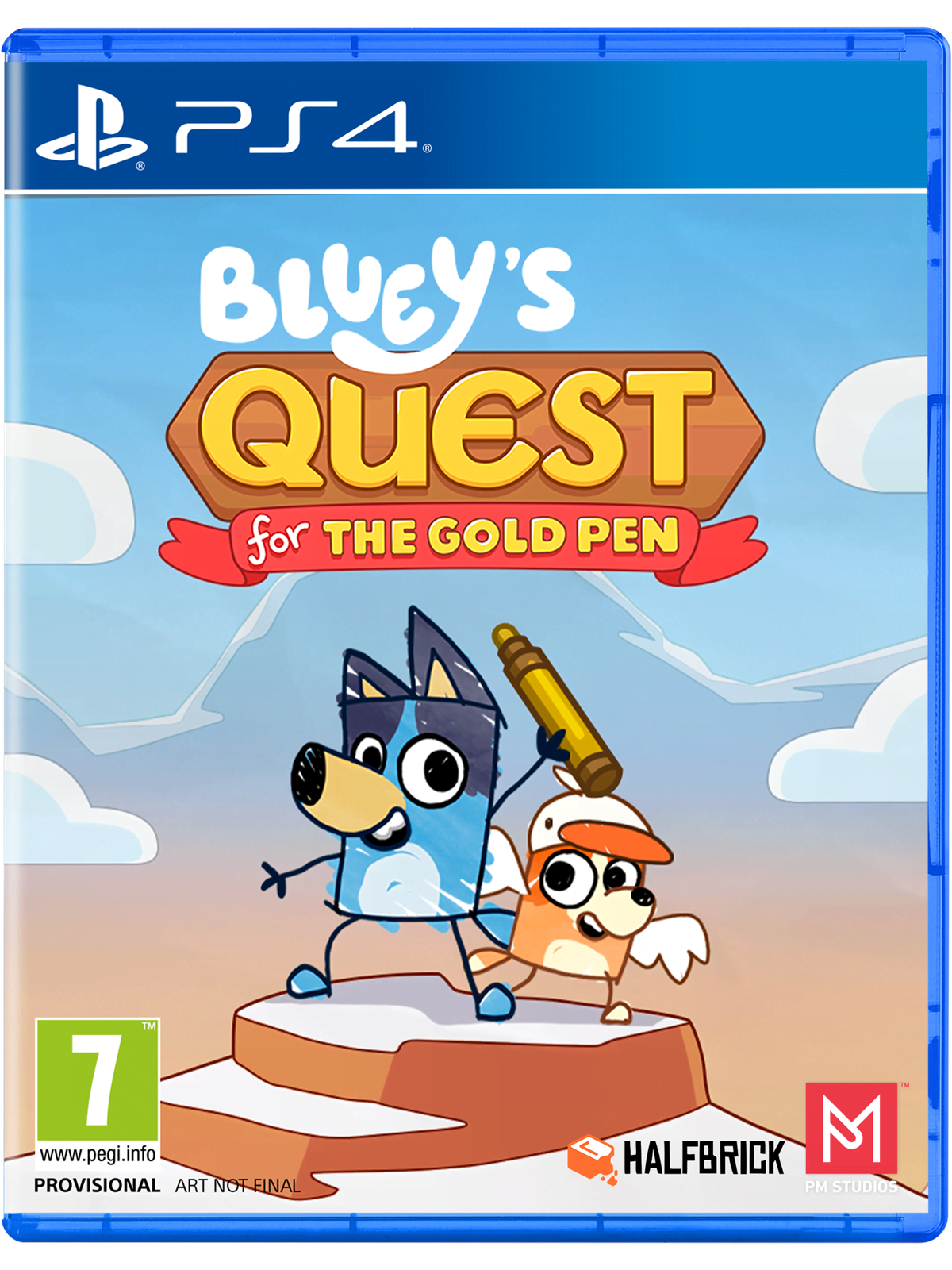 Bluey's Quest for the Gold Pen - Sony PlayStation 4 - Abenteuer - PEGI 7
