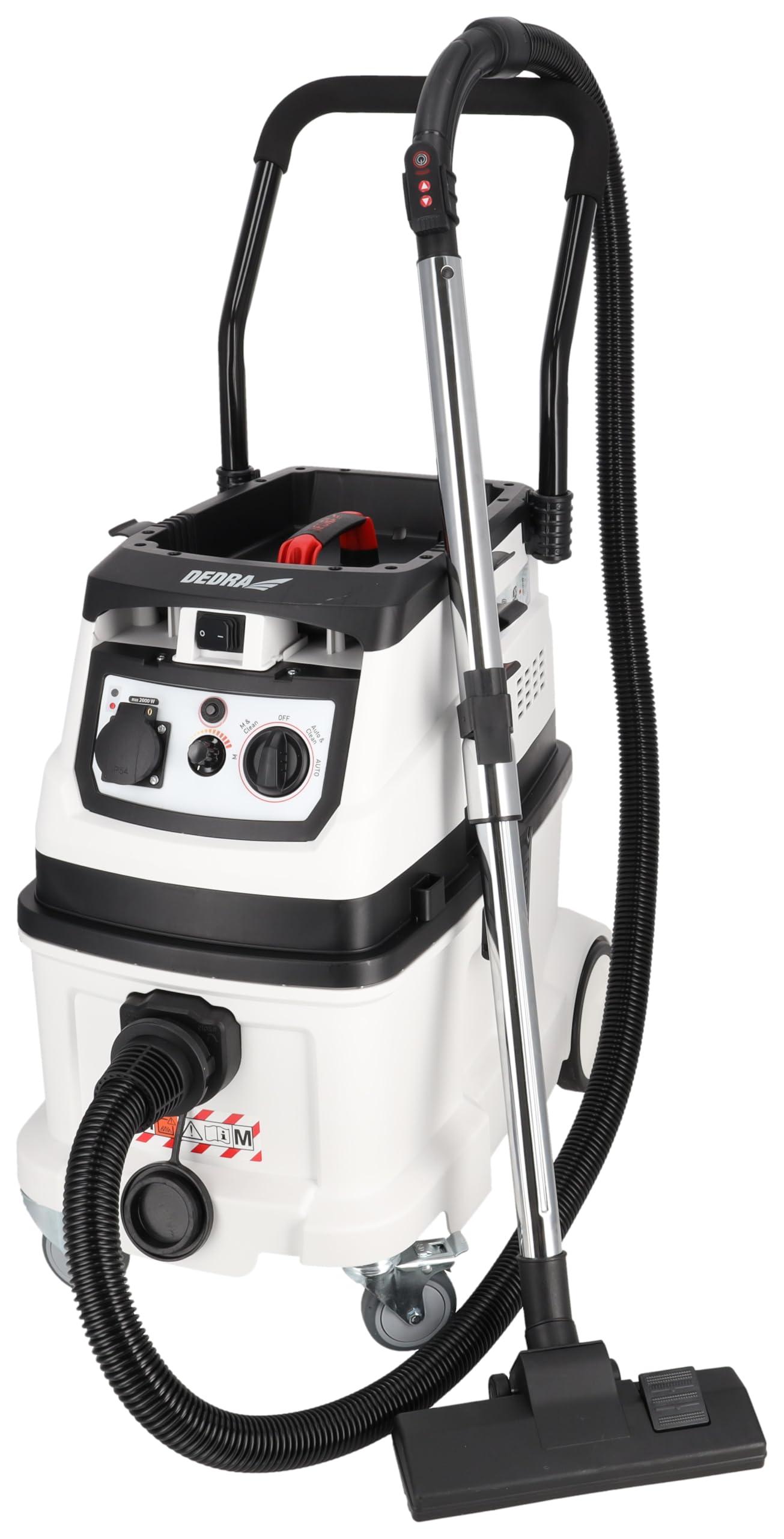 Dedra Bausauger mit automatischer Filterreinigungsfunktion, selbstreinigendes Fi