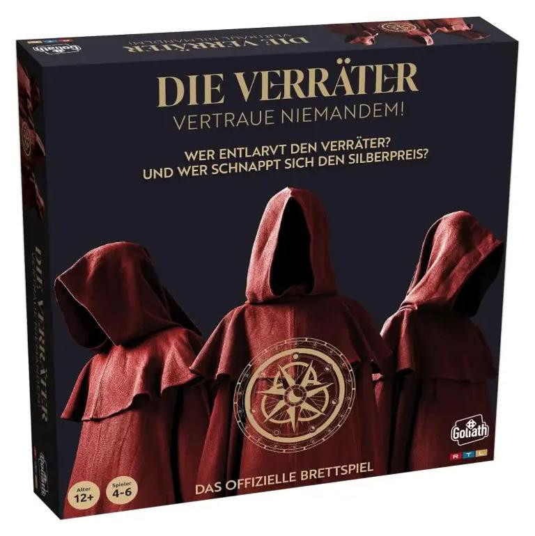 Die Verräter bordspel van Tomy voor spelers vanaf 12 jaar