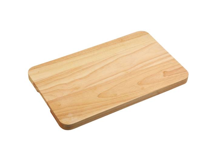 Schneidebrett KESPER Servierbrett. Rubberwood, FSC , braun (natur), B:45cm H:2,5cm L:27cm, Hartholz, Schneidebretter, Schneidebrett, messerschonend