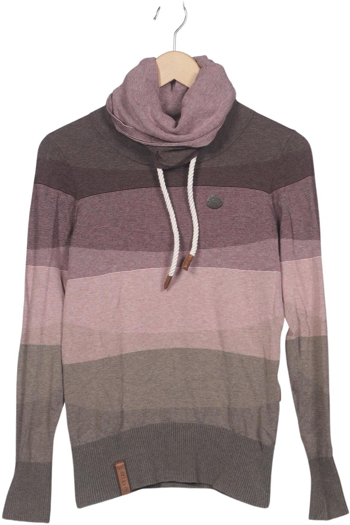 Naketano Damen Pullover, Mehrfarbig, Gr. M, Baumwolle - Second Hand
