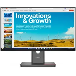Lenovo ThinkVision P24QD-40 23.8" QHD IPS, 120HZ, 6ms, HDMI, DisplayPort, USB-C (PD 15W)