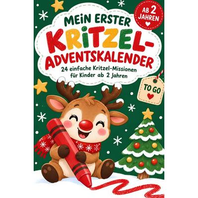 Mein erster Kritzel-Adventskalender, Taschenbuch von Reiner Huber, Bookmundo, 978-94-039-4310-7
