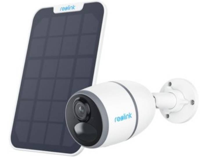 Reolink - Caméra De Surveillance G330 Blanche + Panneau Solaire