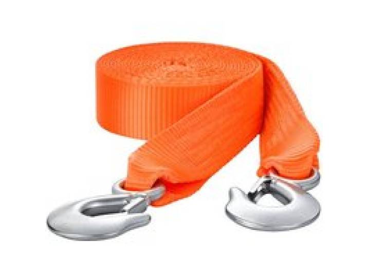 VEVOR Abschleppgurt für ATV mit Haken, 50,8 mm x 6,1 m, Abschleppseil, Bruchfestigkeit von 7700 kg, Bergungsseil mit Sicherheitshaken für LKW und Fahrzeuge, Abschleppzubehör für Pannenhilfe