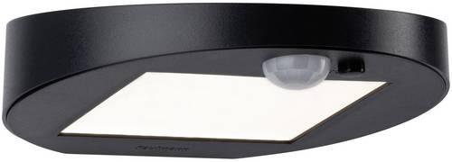Paulmann 94246 Ryse Solar-Außenwandleuchte mit Bewegungsmelder 1.2W Warmweiß Anthrazit
