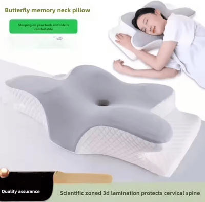Inspire Essentials Orthopedic Cervical Pillow With Memory Foam For Neck And Spine Alignment Orthopedic Cervical Pillow With Memory Foam For Neck And Spine Alignment