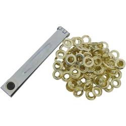 CONRAD 50051 50051 Einschlag Planen Ösensatz (Ø) 10 mm