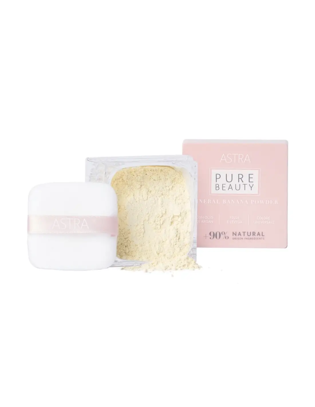 astra make-up Cipria Minerale Banana Powder