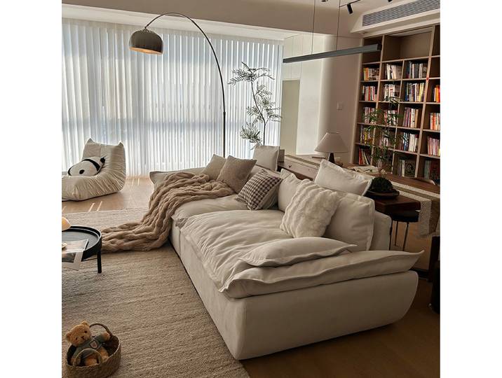 Moderne luxe salon canapé nordique minimaliste doux confortable salon canapé chambre canapé Divani Da Soggiorno meubles