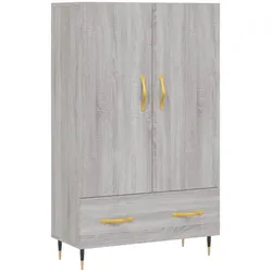 vidaXL Highboard Grau Sonoma 69,5x31x115 cm Holzwerkstoff