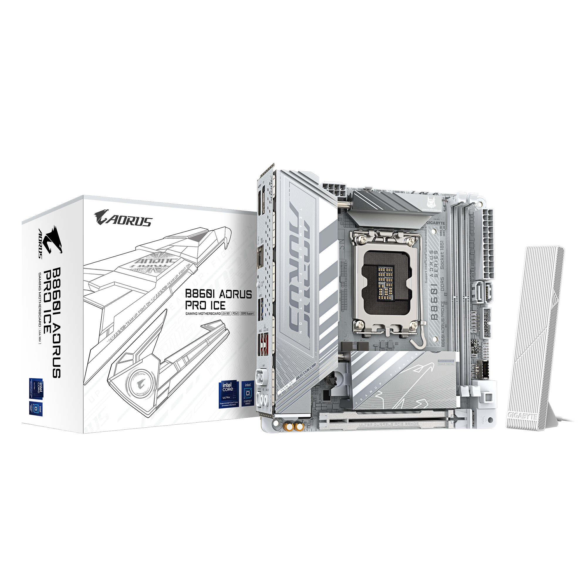 GIGABYTE B860I AORUS PRO ICE WIFI6E Mini-ITX Mainboard - Sockel 1851
