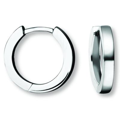 Paar Creolen ONE ELEMENT "Ohrringe Creolen aus 925 Silber Ø 14,8 x 2,4 mm", silber, Ohrringe, Damen, Damen, Silber 925 (Sterlingsilber), Klassisch & stilvoll – ein Begleiter für viele Anlässe