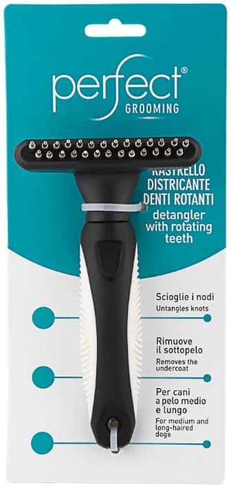 Perfect Grooming Cane Rastrello Districante 1 PZ