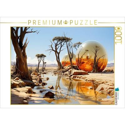 CALVENDO Puzzle Gelbe Kugeln | 1000 Teile Lege-Größe 64x48cm Foto-Puzzle für glückliche Stunden, Sonstige von , Calvendo Puzzle