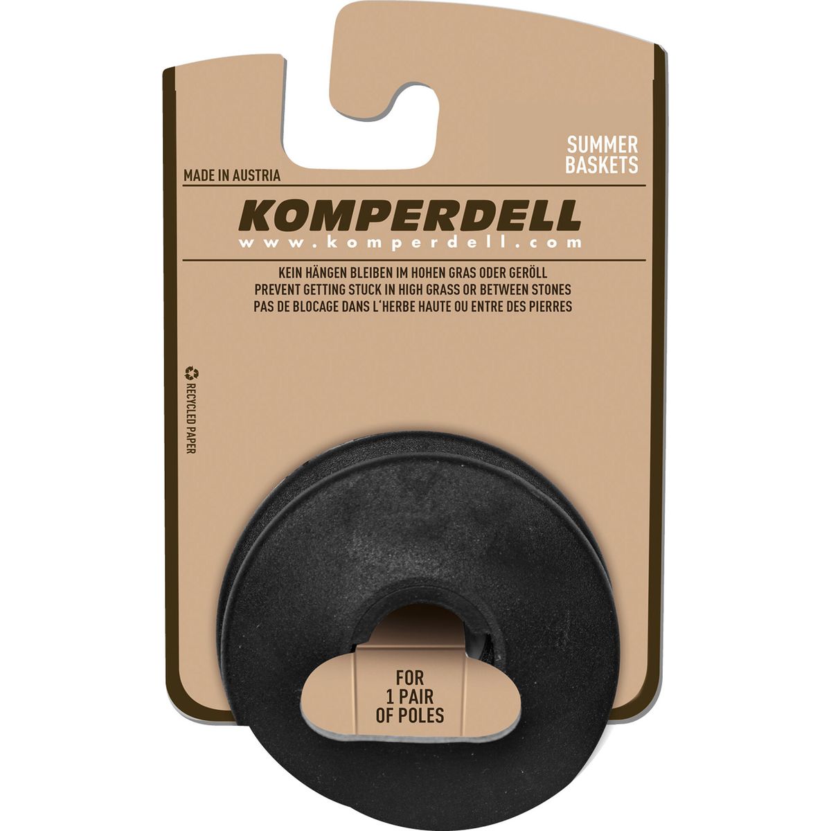 Komperdell Vario Sommerteller black (925) 9356-925