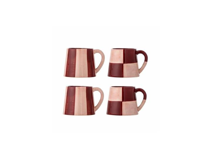 Bloomingville Floki mokken roze set van 4 stuks