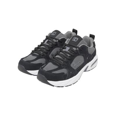 Sneaker KARL KANI "Karl Kani Prime Runner", Herren, Gr. 42, schwarz, Leder, Schuhe Sneaker