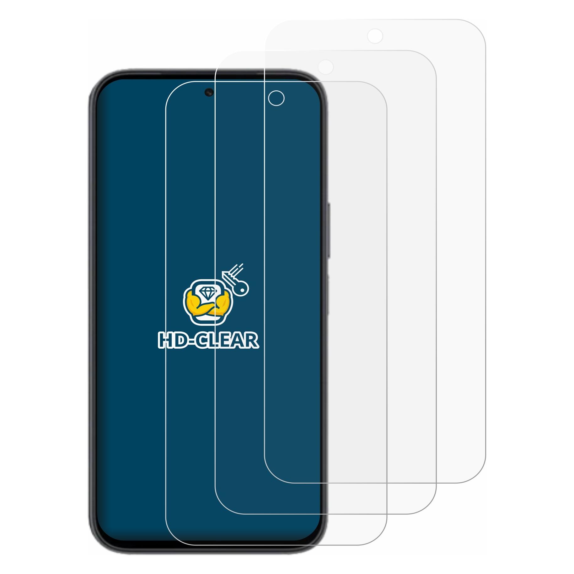 Brotect Schutzfolie für Honor X6e Displayschutz Displayschutzfolie Folie Klar Transparent (6 Stk., Honor X6) (4264280)