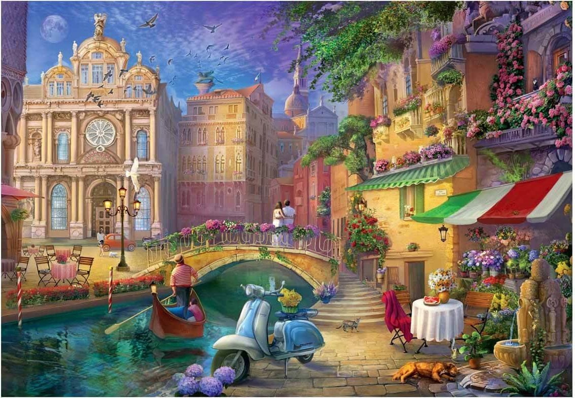 Anatolian Puzzel Romantisch Venetië 500 stukjes