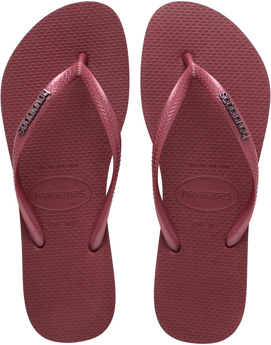 HAVAIANAS Tongs HAV SLIM LOGO METALLIC