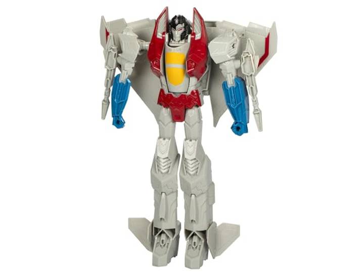 Transformers One Mega Changer Starscream actierobot-figuur, 28 cm, interactief speelgoed voor jongens en meisjes vanaf 6 jaar