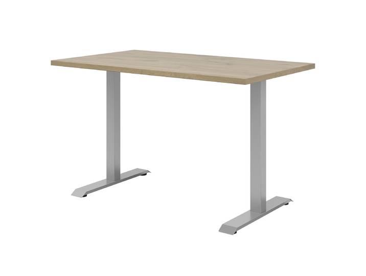 Bureau 120cm Marron/Imitation chêne