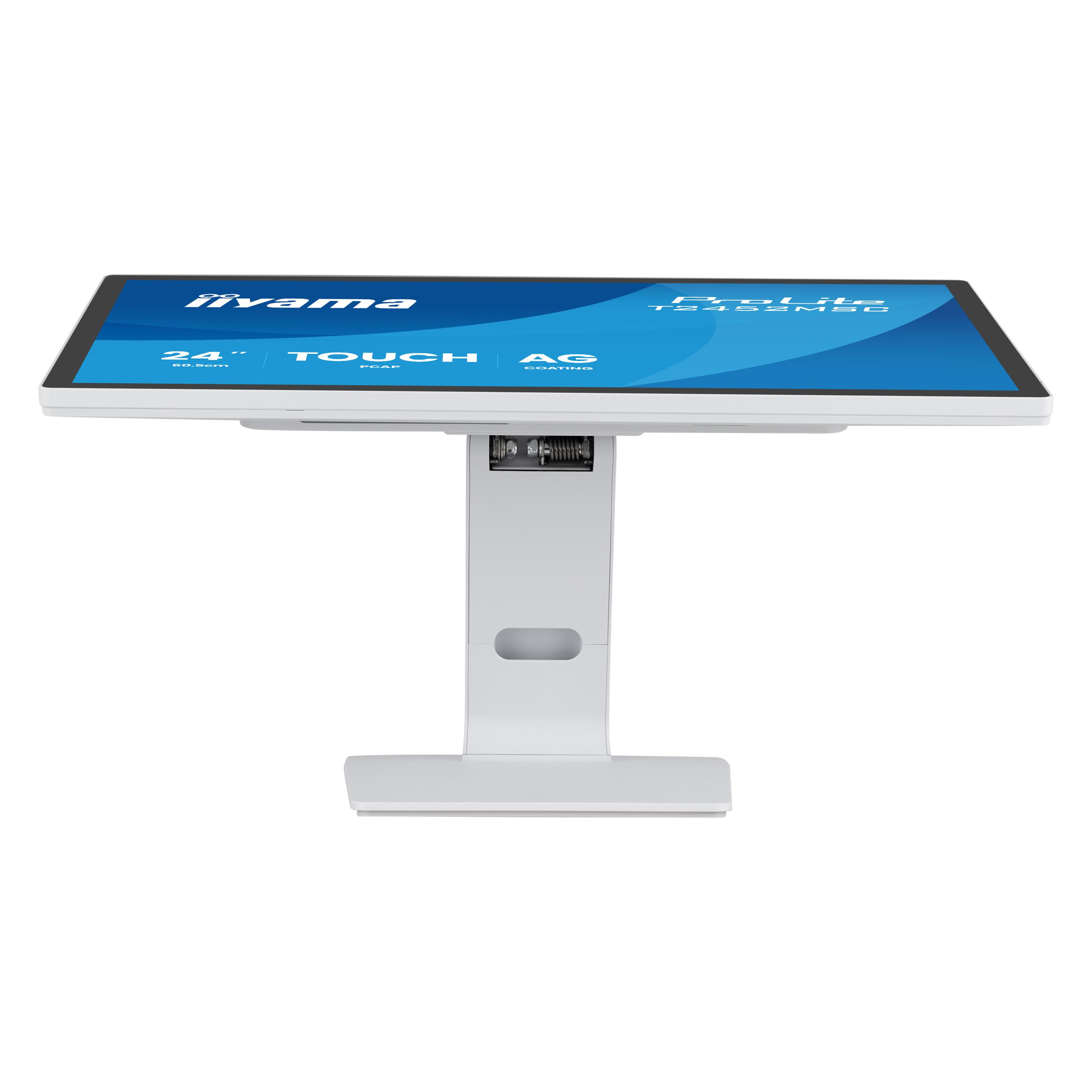 iiyama ProLite T2452MSC-W1AG, 61 cm (24"), 1920 x 1080 Pixel, Full HD, 5 ms (T2452MSC-W1AG)