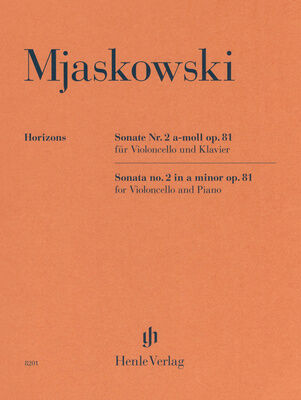 Henle Verlag Mjaskowski Sonate Nr. 2