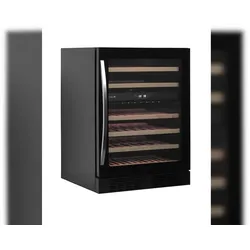 TEFCOLD Weinkühlschrank TFW200-2F 155l Schwarz