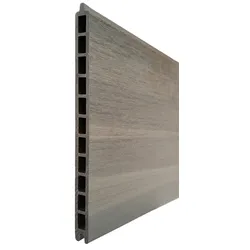 Fiberdeck BOSTON WPC Premium fence board Light Grey 21x310x1780 mm