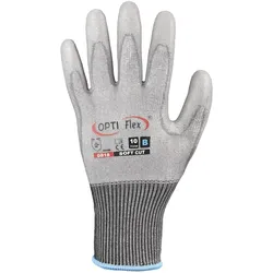 Opti Flex, Schutzhandschuhe, Handschuh SOFT CUT Grösse 10 grau EN 420/EN 388 PSA-Kategorie II (10)