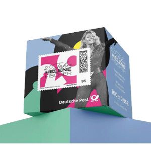DeutschePost Briefmarken Set, 100 Stück à 95cent, 20 Jahre Helene Fischer, Standardbrief/Postkarte,selbstklebend