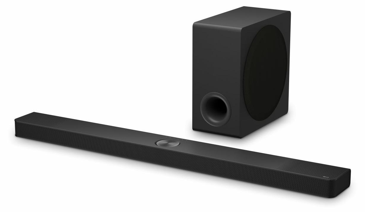 LG S90TY, 5.1.3 Kanäle, 570 W, DTS Digital Surround, DTS-HD HR, DTS-HD Master Audio, DTS:X, Dolby Atmos, Dolby Digital, Dolby..., AI Sound Pro, Bass Blast, Bass Blast+, Spiel, Film, Musik, Sport, Standard, 350 W, 6 Ohm