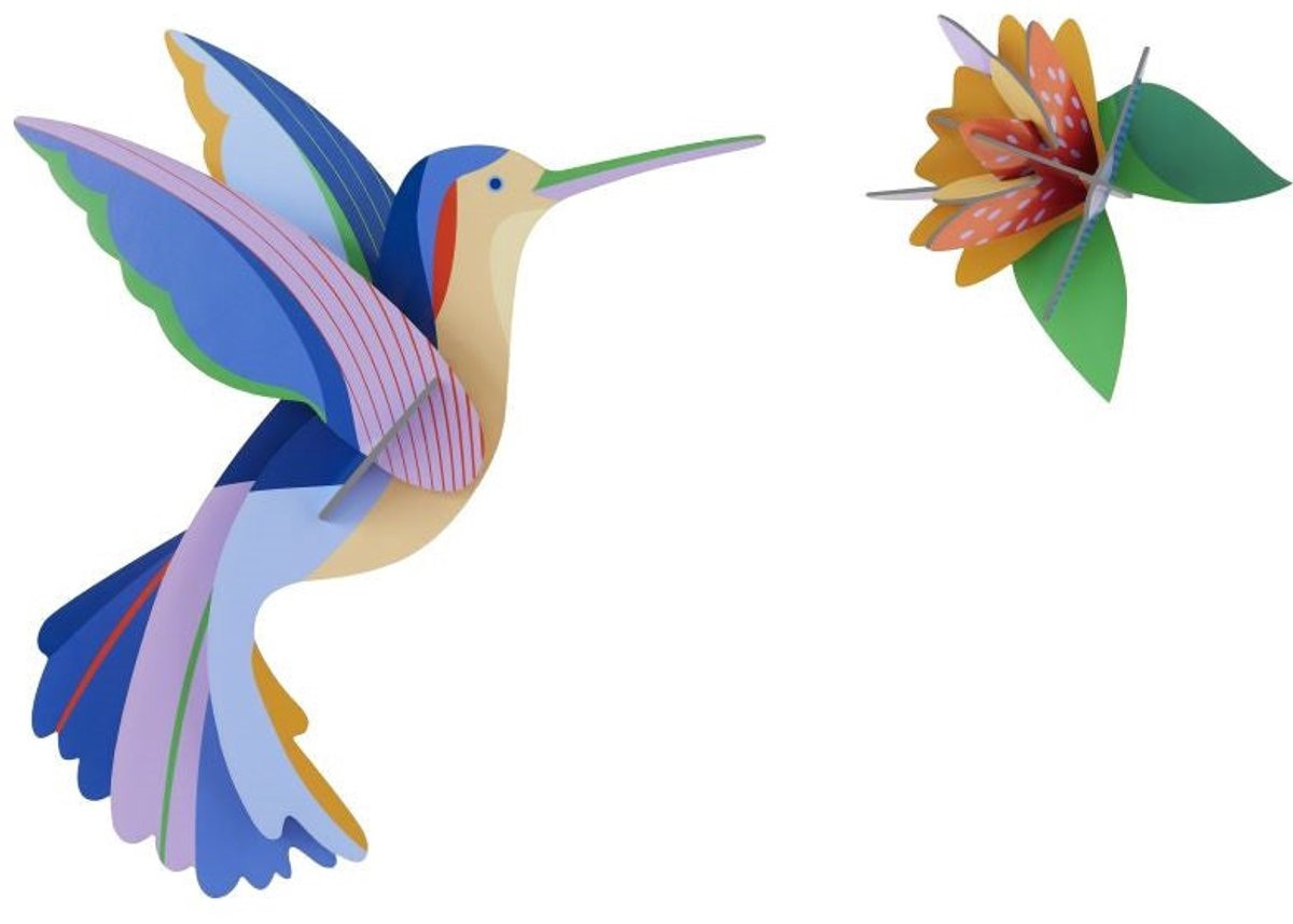 Studio Roof wanddecoratie Hummingbird vogel