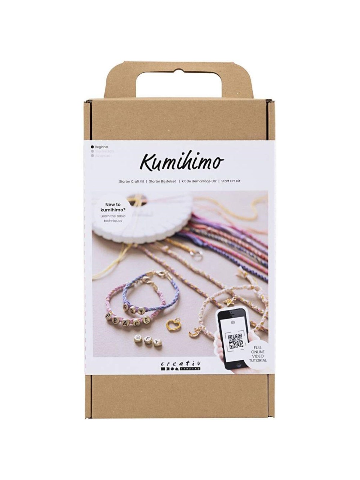 Creativ Company Starter Craft Kit Kumihimo