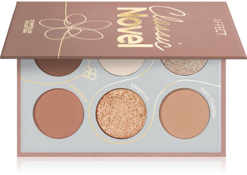 Affect Storyteller Colletion Classic Novel eyeshadow palette 6x2 g