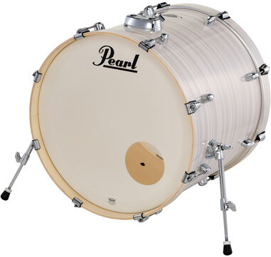 Pearl "22"x18" Export BD S. White" Slipstream White
