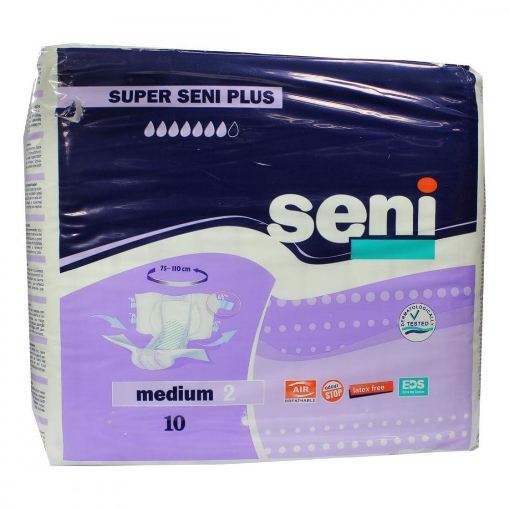TZMO Deutschland GmbH Super Seni Größe 2 medium plus Windeln Nacht für Erwachsene 01405578