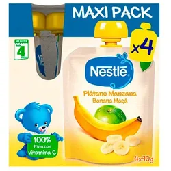 Nestlé Banane-Apfel-Beutel 4x90g