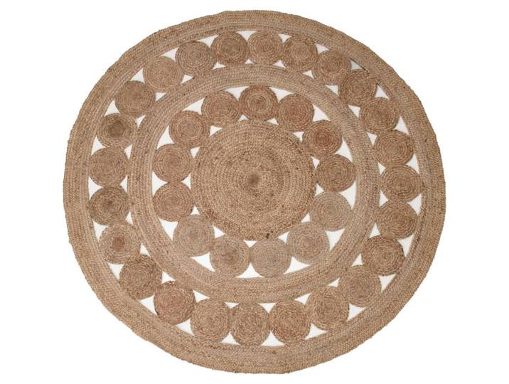 Home Styling Collection Juteteppich Ø 150 cm, Braun, Naturmaterialen, 150x150 cm, Teppiche und Böden, Teppiche