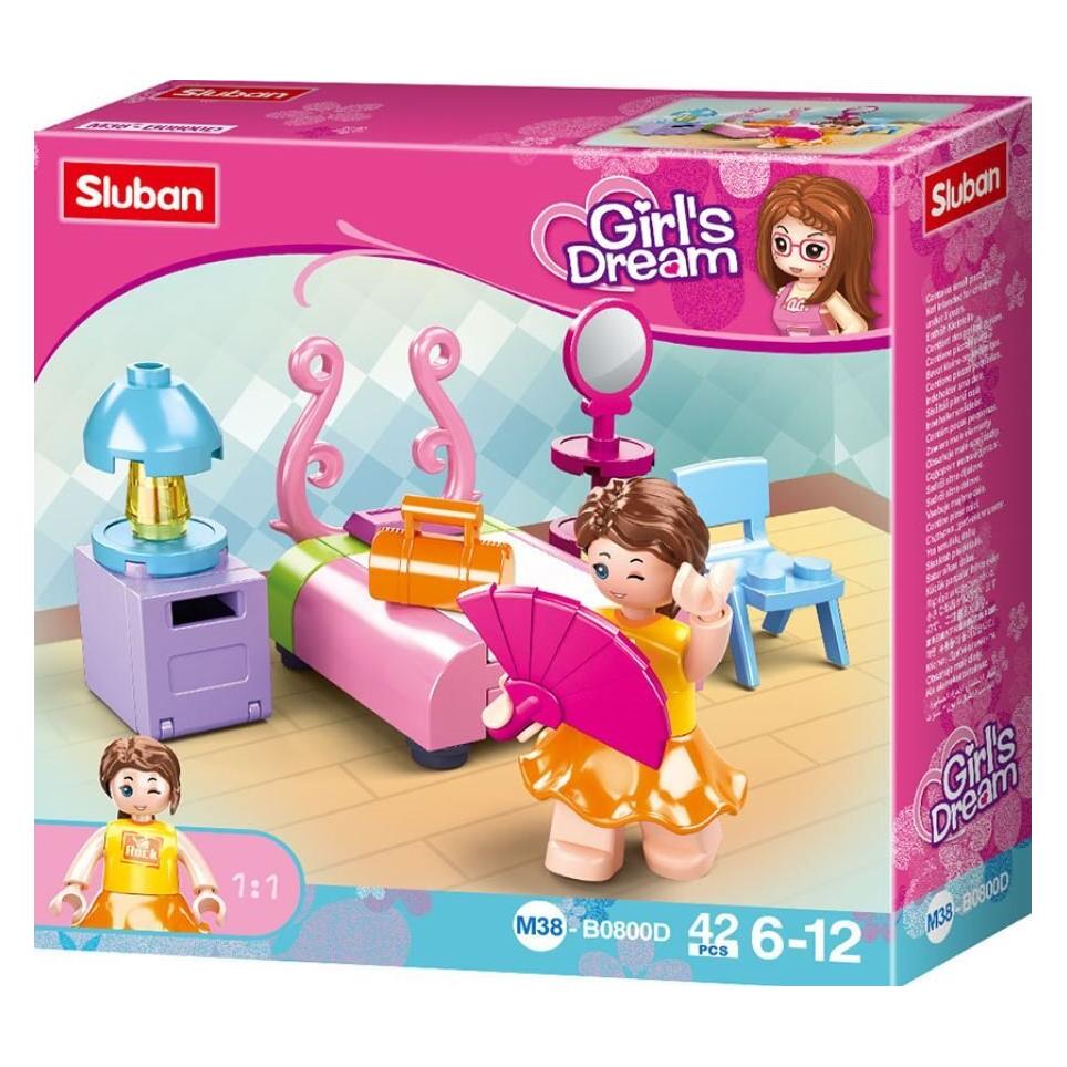 Sluban SL07189 - Mini-Bauset Schlafzimmer (SL07189)
