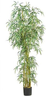 Nearly Natural Silk Fancy Style Slim 7-foot Bamboo Tree