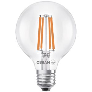 OSRAM LED-Lampe Star Globe, E27, 2,2 W ersetzt 40 W, warmweiß, Energieklasse A