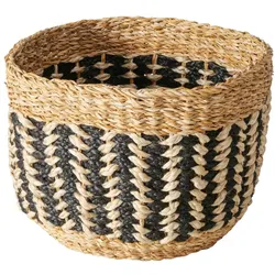 Korb AMNA (DH 32x25 cm) - schwarz - DH 32x25 cm