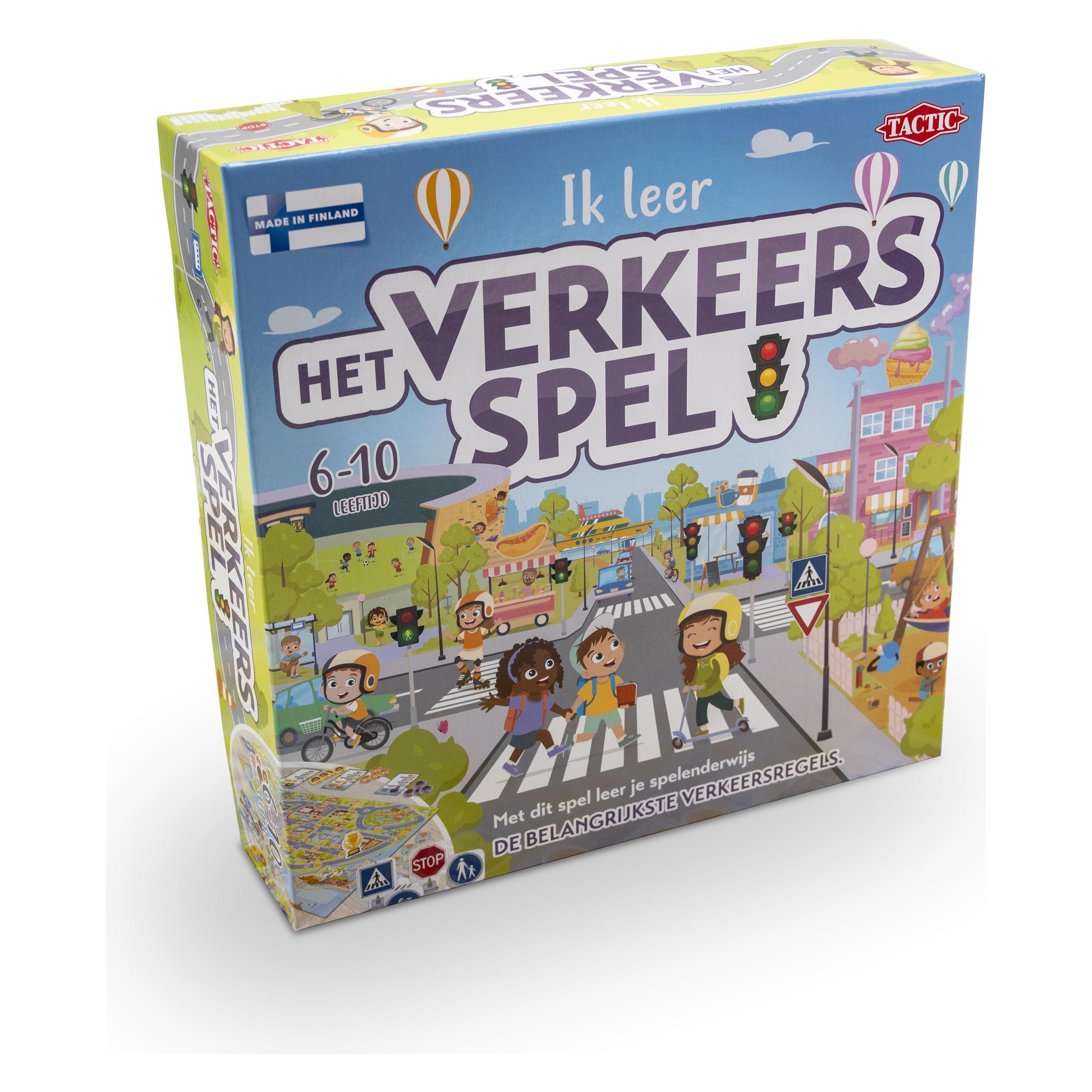Selecta Spielzeug Ich lerne das Verkehrsspiel (Niederländisch, 2 - 4 Spieler) (59753)