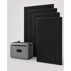 Balkonkraftwerk 800W All in One mit 2000 Wp und 2048Wh Speicher