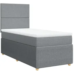 vidaXL, Boxspringbett, Mackenzie (Schlichtes Design) (120 x 200 cm)