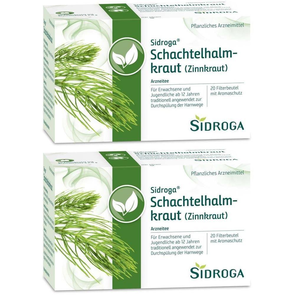 Sidroga Schachtelhalmkraut Tee Filterbeutel 2x 2x20x2 g