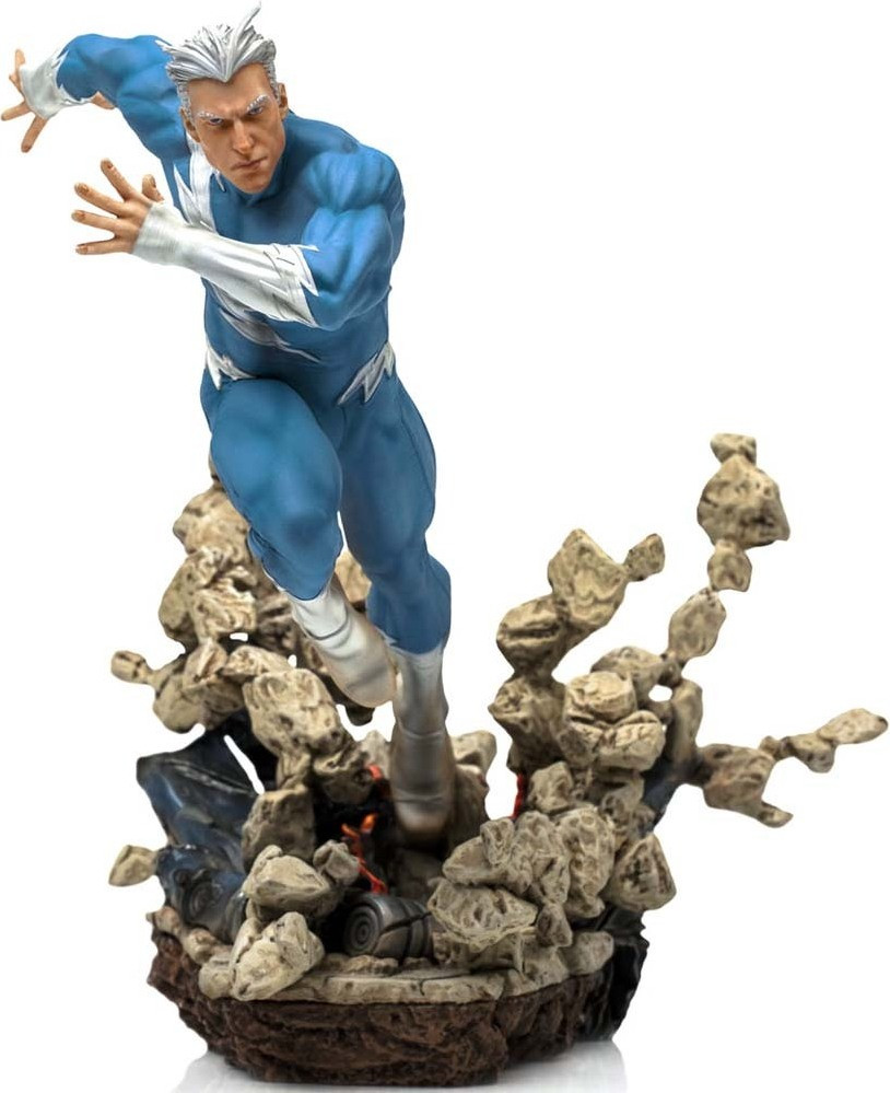 Iron Studios Marvel Comics BDS Art Scale Figuur 1/10 Quicksilver, 21 cm